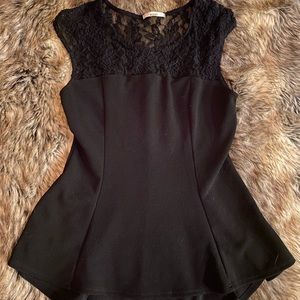 Lace Top Junior’s Blouse